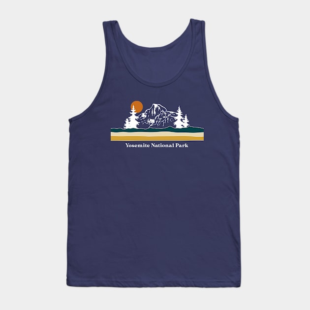 Yosemite National Park Tank Top by GreatLakesLocals